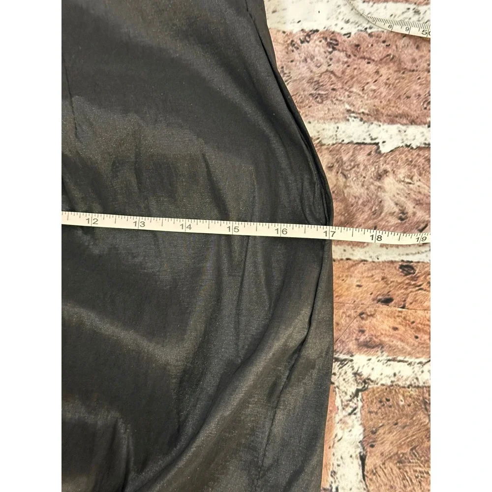 Twentyone Womens Black One Shoulder Pleated Cocktail Mini Dress JM213 Size L - Picture 11 of 14